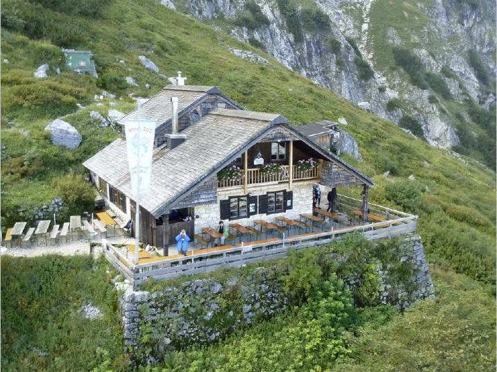 Die Toni Lenz Hütte am Untersberg