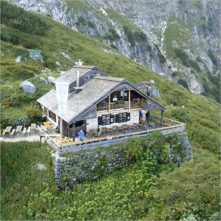 Die Toni Lenz Hütte am Untersberg